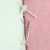 20pcs/lot 925 Sterling Silver Earring Nail Findings Connectors For DIY Craft Fashion Jewelry Gift 3mm W295