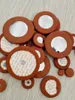 Drop E alto saxophone leather sound holes gasket pads