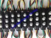 وحدات LED الأسود RGB (10ft = 20pcs) حقن ABS البلاستيك 5050 SMD LED الوحداتات 3LEDS / 1.2W LED الإضاءة الخلفية