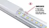 2018 nouveauté limitée dans le temps 85-265 v couverture laiteuse T8 lumière LED 5ft Tube fendu 1500mm 25 w 28 w ampoules à économie d'énergie haute Lumen Ac85-265v