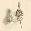Jul tema serie stil locket bur hängsmycke, kan öppna pärla pärl pärlor hängsmycke montering för DIY halsband armband härliga charmar