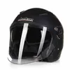 Helmet Motorcycle Open Face Capacete Para Motocicleta Cascos Para Moto Racing Jiekai Motorcycle Vintage Helmets z podwójnym soczewką205D