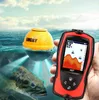 Gratis frakt! Lucky FF1108-1CWLA Uppladdningsbar trådlös fjärrkontroll Sonar Sensor 45m Vattendjup High Definition LCD Fish Finder