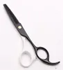 55quot 16cm 440C Anpassad logotyp Sell Professional Human Hair Scissors Barbers039 Frisörs Shears Salon Style Tools 3640522