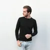 Großhandel 2017 Neue meistverkaufte High-End-Casual Mode Round Neck Herren Polo Pullover Marke 100% Baumwollpullover Herrenpullover kostenloser Versand