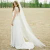 Elegant Bridal Veils With Cut Edge Cathedral Length/3m/5m/ 10m Super Long One Tier Tulle White/Ivory Hotselling Wedding Veils #F119