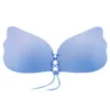 Kvinnor Butterfly Bra Free Stick på Självhäftande Front Bandage Lacing Bras Backless Stropless Underkläder Cup Osynlig Bras BA509