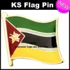 Bandiera USA Badge Flag Pin 10 pezzi molto KS-0121244H