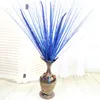 5 pcs Artificial Glitter Em Pó Tasson Grama Para Arranjo de Flores Acessórios Para Casa Jardim Decoração Do Jardim