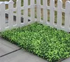 2pcs 40*60cm Bushy Artificial Plastic Flower Green Grass Lawn For Wedding Home Office Decoration