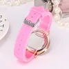 Fashion Sport Watch Candy Band Women Quartz Watches Colorful Silicone Ladies Man Teenage Jelly Clock for Gift