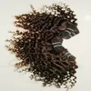 Virgin Hair Bundle Extension 1 Stuk $ 10 Maleisisch Indisch Peruviaans Haar Weave Inslag Grote Krullende Natuurlijke Kleur