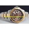 store361 new arrive watches Mens 40mm 18kt Gold SS Tahitian MOP Index 16623