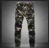 2017 M-5X Mens Jogger Outono lápis Harem Pants Calças Homens camuflagem militar soltos confortáveis ​​Carga Calças Camo Joggers