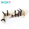 IKOKY – ensemble de 7 menottes attachées, ceinture de Bondage SM, jeux pour adultes, jouets sexuels pour Couples, fétichisme du corps, taille, chevilles, 9461148