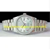 store361 orologio nuovo arrivato Mens 36mm PLATINUM President GLACIER Roman - 118206