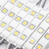 Nieuwe 5050 3LEDS LED-modules Lichten met afdekleningen Waterdichte injectie ABS LED-lampjes Modules 12v Beste voor Billboard Achtergrondverlichting + Garantie