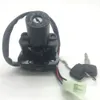 Interruptor de ignição para motocicleta, tampa de gás de combustível, conjunto de chave de bloqueio de assento para yamaha yzf600r 19962003 xjr400 199320022409545