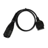 BMW ICOM D Cable ICOM-D Motorcycles Motobikes 10 Pin Adaptor 10Pin To 16Pin OBD2 OBDII Diagnostic Cable I-COM tool cables