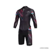 Maglia da ciclismo da uomo 2024 Set tuta a maniche lunghe Triathlon Speedsuit Abbigliamento da ciclismo/Tuta da ciclismo