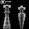 Pytitansブランドの新しいチタンのネイル10 14mm 18mm男性の女性のドームレスのチタンネイルカーブキャップ工場の直接販売卸売価格無料