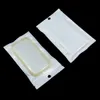 Clear white pearl Plastic Poly OPP packing Bags zipper Zip Retail Packages Jewelry food PVC plastic bag many size available