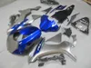 Injektionsform Högkvalitativ fairingkit för Yamaha YZF R1 09 10 11-14 Silver Blue Fairings Set YZF R1 2009-2014 Oy19