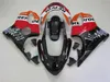 Injektionsgjutning Gratis Anpassa Fairing KIR för Honda CBR600 F4 1999 2000 Red Black Fairings Set CBR 600 F4 99 00