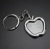 Hot sale Creative couple picture frame personality love key chain photo key ring customization KR013 Keychains mix order 20 pieces a lot