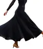 black ballroom waltz skirt