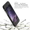 Luxury i6 i6S i7 Plus 360 Degree Full Coverage Case for iPhone 6 6S 7 Plus With Free Tempered Glass Protective Cover Capa coque