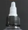 Wholesale Twist Top Sealing Type 30ml 60ml 100ml 120ml Clear PET Plastic E Liquid Dropper Bottles with Beak Caps