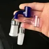 Красочные аксессуары для взгляда уникальные масляные стеклянные трубы водные трубы курят с капельницей