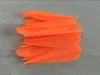 100 PK plastique de haute qualité 3 pouces TPU fléchettes de flèche fletches pour la chasse à l'arc à poulies