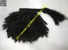 Kinky Curly Mongolischer Echthaar-Pferdeschwanz-Clip aus mongolischem Kinky Curly #1 Wrap-Around-Pferdeschwanz-Haarteil aus Echthaar für schwarze Frauen