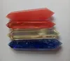 4pcs 8-12cm Free Shipping wholesale smelt crystal point wand melting quartz double arrow healing wand for gift