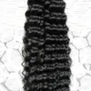 Brazylijska głęboka fala U Tip Ludzki Włosy Rozszerzenia Keratyna Paznokci Wskazówka Włosy Przedłużenie Pre Bonded Human Hair Extensions Black 100g