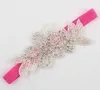 Baby Kids Girls Pearl Flower Leaves Hair Band Rhinestone Fashion Headband YH402