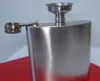 DARMOWA DOSTAWA! Pogrubienie 7oz stali nierdzewnej Hip Flask Rosyjska kolba biodra męska mała przenośna kolba biodra