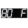 Orologi Spedizione gratuita grande orologio da parete digitale display a LED telecomando conto alla rovescia sveglia cronometro design moderno grande