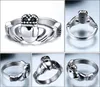 Мода Обручальные кольца Винтаж Кладдаг Обручальное кольцо для женщин с моими руками Я даю тебе свое сердце