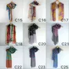 Mix Colors Long Voile Scarves Moda Pashmina Ladies Towel Plażowy 180 x 100 cm Miękki Szalik 10 sztuk Bezpłatny statek