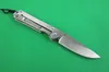 Chris Reeve Classic Sebenza 21 Couteau pliant tactique 5Cr15Mov 58HRC Full Steel Outdoor Randonnée Survie Couteau de poche Military Utility EDC