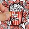 DIY Popcorn Patches на одежде Железный Вышитый патч Аппликация Утюг на патчах Швейные аксессуары Наклейки значка на сумке одежды