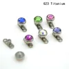 dermal piercing jewelry