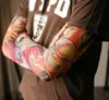 Mix Free Shipping Elastic Fake Temporary Tattoo Sleeve 3D Art Designs Body Arm Leg Stockings Tatoo Cool