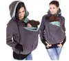 Gravid bärsele Baby Hållare Jacka Mother Kangaroo Hoodies