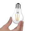 LED-lampor A60-filament 6W 8W E27 Lampa Global Clear Lamp E27 / E14 / B22 110V 220V