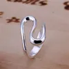 New Arrive 925 silversmycken 50 style 50st lot Charming Women girls fingerringar Multi Styles Ringar Mix size mix order Hot Rea