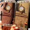 2021 Luxury Bling Diamond Crystal Case TPU com suporte Suporte Kickstand Mirror Back Cover para iPhone 12 mini 11 Pro X XS Max XR 8 7 6 Plus